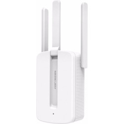 RANGE EXTENDER MERCUSYS wireless, 300 Mbps, antena externa x 3, 2.4 GHz, "MW300RE" (timbru verde 0.8 lei)
