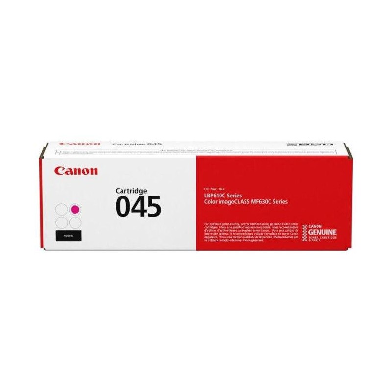 Toner Original Canon Magenta, CRG-045M, pentru LBP-611|LBP-613|MF-631|MF-633|MF-635, 1.3K, (timbru verde 1.2 lei) , "CR1240C002A