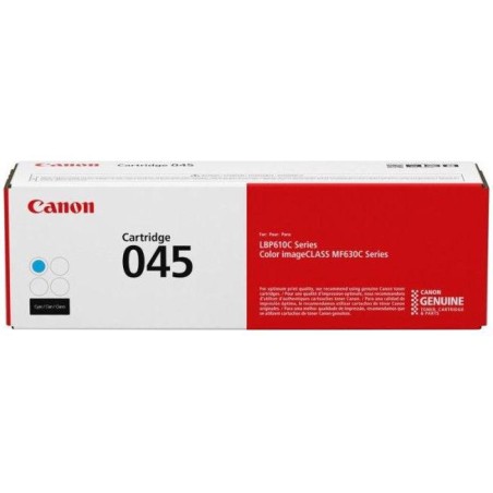 Toner Original Canon Cyan, CRG-045C, pentru LBP-611|LBP-613|MF-631|MF-633|MF-635, 1.3K, (timbru verde 1.2 lei) , "CR1241C002AA"