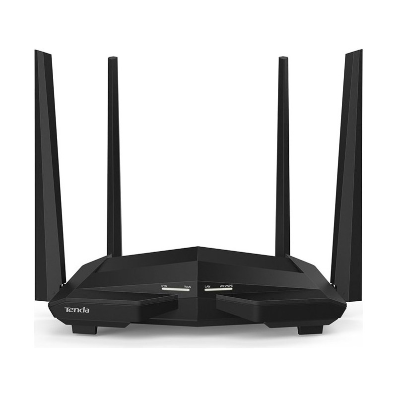Tenda AC10U Router wireless 802.11a.c AC 1200 Dual Band Porturi 1 WAN, 3 LAN Gigabit , 1 USB| Antene 4 externe 6 dbi CPU Dual Co