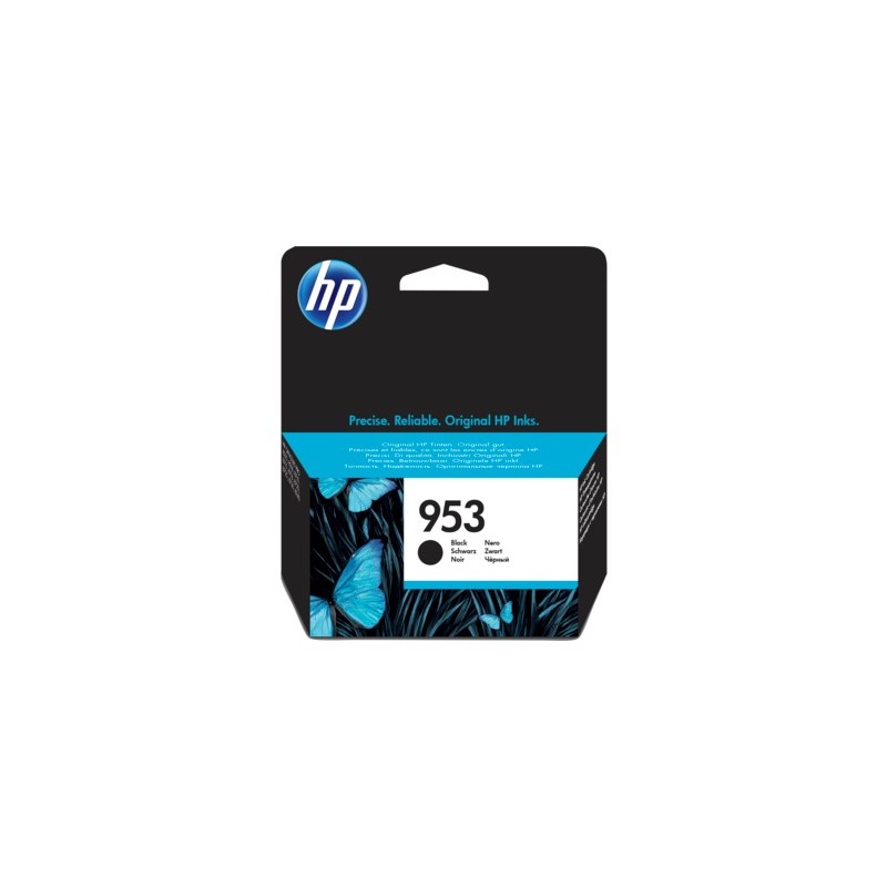 Cartus Cerneala Original HP Black, nr.953, pentru OfficeJet 7720|7730|7740|8210|8218|8710  8720|8730, , (timbru verde 0.15 lei),