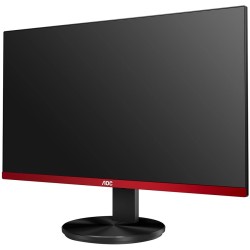 MONITOR AOC 24.5" gaming, TN, Full HD (1920 x 1080), Wide, 250 cd/mp, 1 ms, VGA, HDMI x 2, DisplayPort, "G2590VXQ" (timbru verde