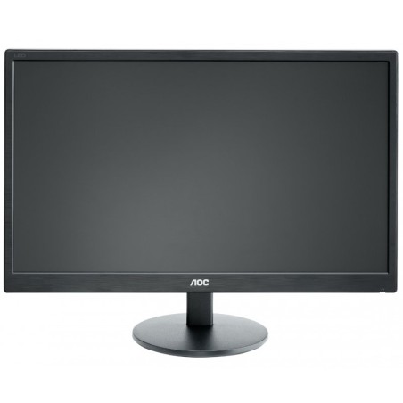 MONITOR AOC 21.5", home, office, TN, Full HD (1920 x 1080), Wide, 200 cd/mp, 5 ms, VGA, HDMI, "E2270SWHN" (timbru verde 7 lei)