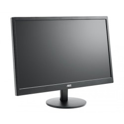MONITOR AOC 21.5", home, office, TN, Full HD (1920 x 1080), Wide, 200 cd/mp, 5 ms, VGA, HDMI, "E2270SWHN" (timbru verde 7 lei)
