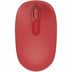 MOUSE MICROSOFT, "Mobile 1850", PC sau NB, wireless, 2.4GHz, optic, 1000 dpi, butoane/scroll 3/1, , rosu, "U7Z-00033" (timbru ve