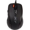 MOUSE A4TECH gaming, cu fir, USB, optic, 2000 dpi, butoane/scroll 7/1, negru, iluminare, butoane programabile, "X-710MK"   (incl