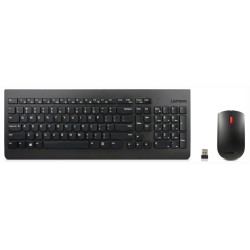 Kit TASTATURA si Mouse Lenovo, "Essential", wireless, 104 taste format standard, mouse 1200dpi, 3/1 butoane, negru, "4X30M39497"