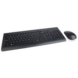 Kit TASTATURA si Mouse Lenovo, "Essential", wireless, 104 taste format standard, mouse 1200dpi, 3/1 butoane, negru, "4X30M39497"