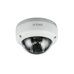CAMERA IP D-Link, dome, pt. interior, dist. IR 10 m, tip lentila fixa 2.8 mm, 3 Mpx, cu fir, microfon nu, PoE da, carcasa metal,