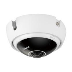 CAMERA IP D-Link, dome, pt. interior, dist. IR 8 m, tip lentila fixa 1.1 mm, 3 Mpx, cu fir, microfon da, PoE da, carcasa plastic