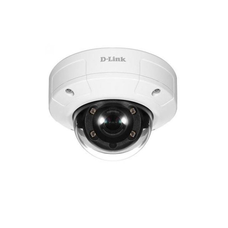 CAMERA IP D-Link, dome, pt. interior | exterior, dist. IR 20 m, tip lentila fixa 2.8 mm, 3 Mpx, cu fir, microfon nu, PoE da, car