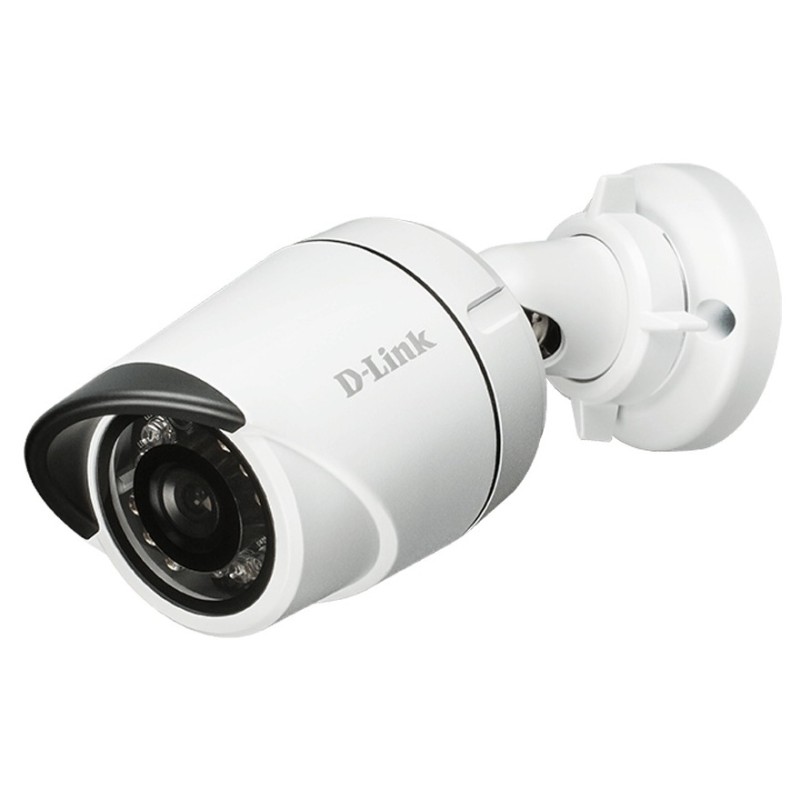 CAMERA IP D-Link, bullet, pt. interior | exterior, dist. IR 20 m, tip lentila fixa 3.6 mm, 3 Mpx, cu fir, microfon nu, PoE da, c