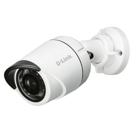 CAMERA IP D-Link, bullet, pt. interior | exterior, dist. IR 20 m, tip lentila fixa 3.6 mm, 3 Mpx, cu fir, microfon nu, PoE da, c
