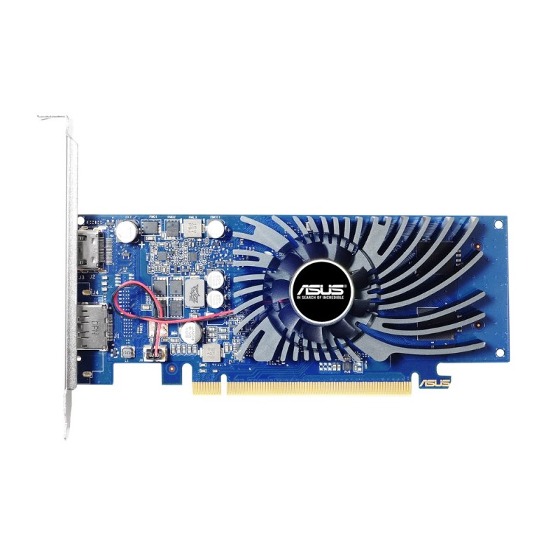 PLACA VIDEO ASUS NVIDIA GeForce GT 1030, 2 GB GDDR5 64 biti, PCI Express 3.0 x 8, HDMI, Display Port, sistem racire aer activ, "