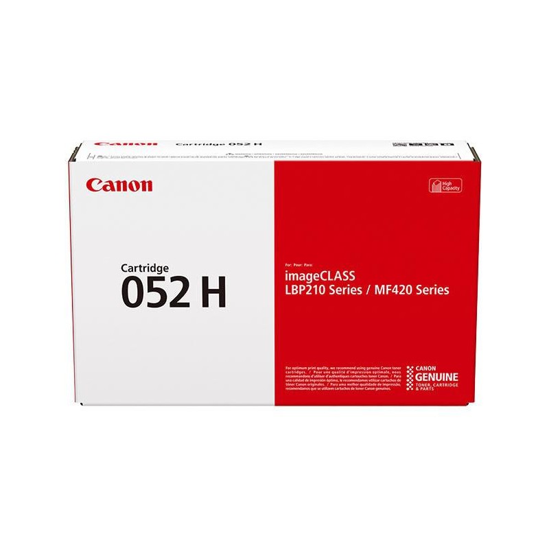 Toner Original Canon Black, CRG-052H, pentru LBP-212|LBP-214|LBP-215|MF-421|MF-426|MF-428|MF-429, 9.2K, (timbru verde 1.2 lei) ,