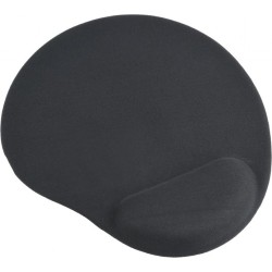 MousePAD GEMBIRD - gaming, cauciuc si gel, 240 x 220 x 4 mm, negru, "MP-GEL-BK"