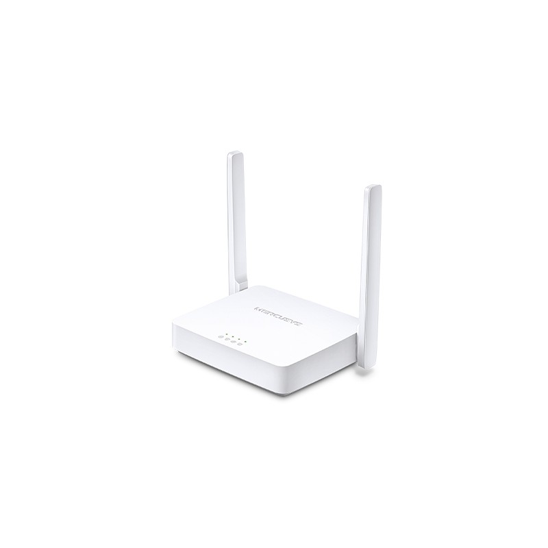 ROUTER MERCUSYS wireless  300Mbps, 2 porturi 10/100Mbps, 2 antene externe "MW301R" (timbru verde 0.8 lei)