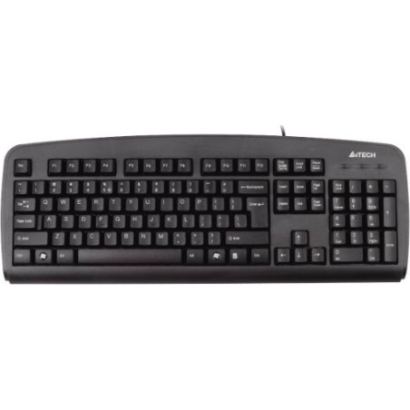 TASTATURA A4TECH, "KB720", cu fir, 104 taste format standard , USB, negru, "KB-720-USB" (timbru verde 0.8 lei)