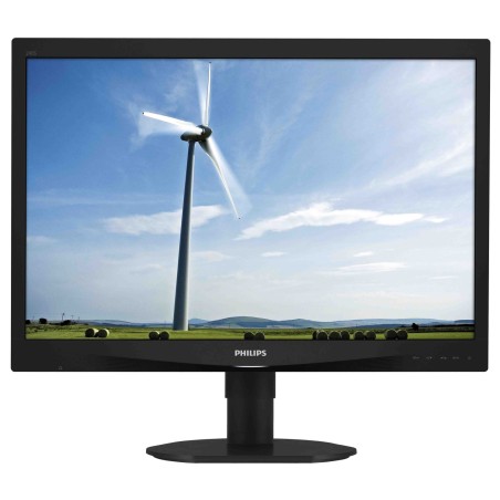 MONITOR PHILIPS 24", home, office, IPS, Full HD (1920 x 1080), Wide, 250 cd/mp, 5 ms, VGA, DVI, DisplayPort, "240S4QYMB/00" (tim