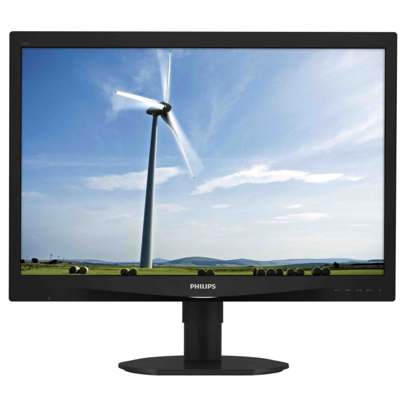 MONITOR PHILIPS 24", home, office, IPS, Full HD (1920 x 1080), Wide, 250 cd/mp, 5 ms, VGA, DVI, DisplayPort, "240S4QYMB/00" (tim