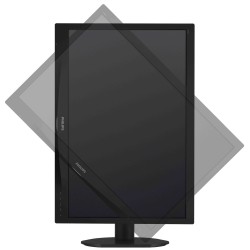 MONITOR PHILIPS 24", home, office, IPS, Full HD (1920 x 1080), Wide, 250 cd/mp, 5 ms, VGA, DVI, DisplayPort, "240S4QYMB/00" (tim