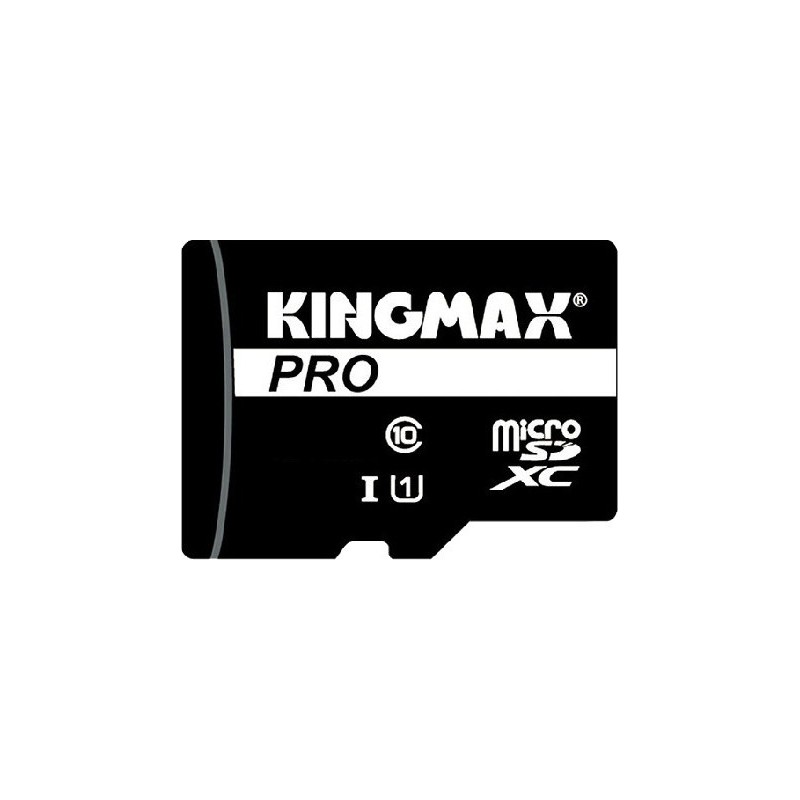 CARD MicroSD KINGMAX,  16 GB, MicroSDHC, clasa 10, standard UHS-I U1, "KM-PS04-16GB-PRO" (timbru verde 0.03 lei)
