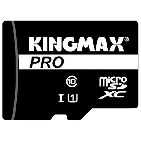 CARD MicroSD KINGMAX,  16 GB, MicroSDHC, clasa 10, standard UHS-I U1, "KM-PS04-16GB-PRO" (timbru verde 0.03 lei)