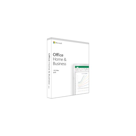 LICENTA retail MICROSOFT, tip Office Home and Business 2019 pt PC si Mac, 64/32 biti, engleza, 1 utilizator, valabilitate foreve