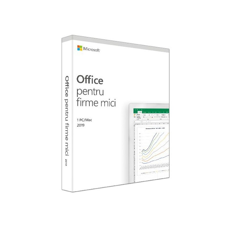 LICENTA retail MICROSOFT, tip Office Home and Business 2019 pt PC si Mac, 64/32 biti, romana, 1 utilizator, valabilitate forever