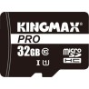CARD MicroSD KINGMAX,  32 GB, MicroSDHC, clasa 10, standard UHS-I U1, "KM-PS04-32GB-PRO" (timbru verde 0.03 lei)