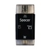 CARD READER extern SPACER, 3 in 1, interfata USB 2.0, USB Type C, Micro-USB, citeste/scrie: SD, micro SD; adaptor USB Type C la 