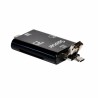 CARD READER extern SPACER, 3 in 1, interfata USB 2.0, USB Type C, Micro-USB, citeste/scrie: SD, micro SD; adaptor USB Type C la 