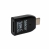 CARD READER extern SPACER, interfata USB Type C, citeste/scrie: micro SD; plastic, negru, "SPCR-307" (timbru verde 0.03 lei)