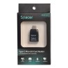 CARD READER extern SPACER, interfata USB Type C, citeste/scrie: micro SD; plastic, negru, "SPCR-307" (timbru verde 0.03 lei)