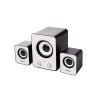 BOXE SPACER 2.1, RMS:  11W (2 x 3W + 5W), control volum, USB power, black &amp; white, "SPB-807" (timbru verde 2.00 lei)