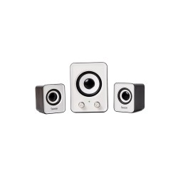 BOXE SPACER 2.1, RMS:  11W (2 x 3W + 5W), control volum, USB power, black &amp; white, "SPB-807" (timbru verde 2.00 lei)