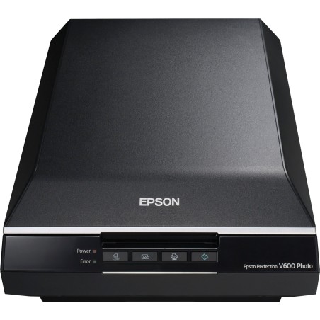 SCANNER  EPSON Perfection V600 Photo,A4,flatbed, viteza scanare:25s/pagina color 600dpi, 11s/pagina alb-negru,rez. op 6400x9600d