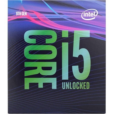 CPU INTEL, skt. LGA 1151 Core i5, i5-9600K, frecventa 3.7 GHz, turbo 4.6 GHz, 6 nuclee, putere 95 W, "BX80684I59600K"