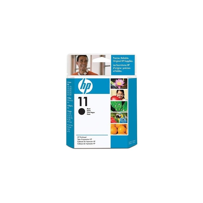 Cap Printare Original HP Black, nr.11, pentru DesignJet 500|600|CP1700|2xxx, , (timbru verde 0.15 lei), "C4810A"