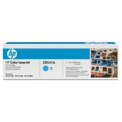 Toner Original HP Cyan, nr.125A, pentru Color LaserJet CM6030| CM6040| CP6015, 1.4K, (timbru verde 1.2 lei) , "CB541A"