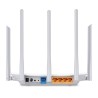 ROUTER TP-LINK wireless 1350Mbps, 4 porturi 10/100Mbps, 5 antene ext, Dual Band AC1350, "Archer C60" 45504837 (timbru verde 2 le