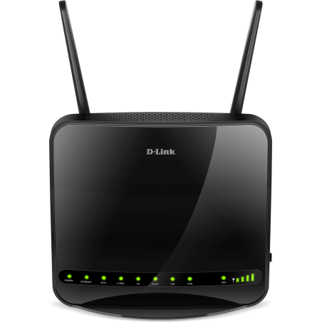 ROUTER D-LINK wireless. 4G LTE (desktop), 1200Mbps, 4 porturi 10/10/1000Mbps, 2 antene externe, slot SIM 4G/3G "DWR-953" (timbru
