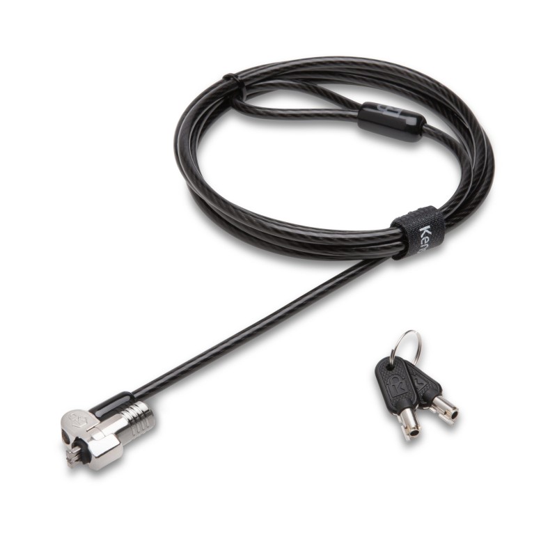CABLU securitate KENSINGTON pt. notebook slot Nano, cheie standard, conectare directa,1.8m, cablu otel carbon, 5mm, permite pivo