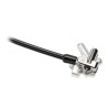 CABLU securitate KENSINGTON pt. notebook slot Nano, cheie standard, conectare directa,1.8m, cablu otel carbon, 5mm, permite pivo