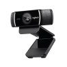 CAMERA  web LOGITECH Webcam C922, Full HD rez 1920 x 1080, USB 2.0, microfon, negru, "960-001088" (timbru verde 0.18 lei)