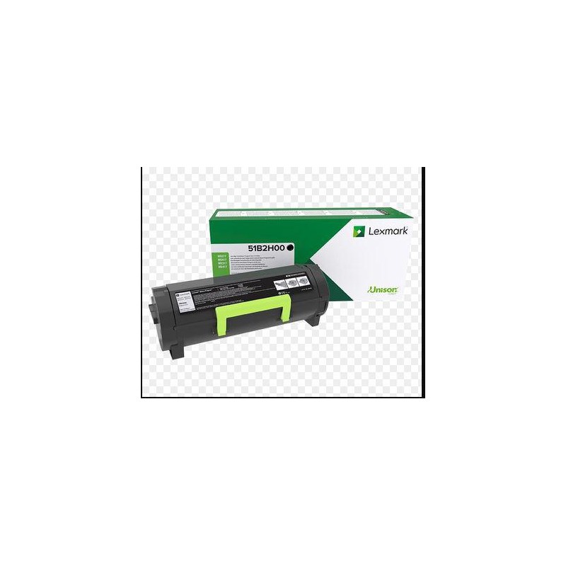 Toner Original Lexmark Black, 51B2H00, pentru MS417DN|MS517DN|MS617DN|MX417DN|MX517DE|MX617DE, 8.5K, (timbru verde 1.2 lei) , "5