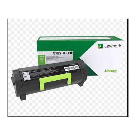 Toner Original Lexmark Black, 51B2H00, pentru MS417DN|MS517DN|MS617DN|MX417DN|MX517DE|MX617DE, 8.5K, (timbru verde 1.2 lei) , "5