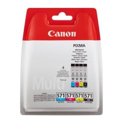 Combo-Pack  Original Canon CMYK, CLI-571MULTI, pentru Pixma MG5750|MG5751|MG6850|MG6851|MG7750|MG7751|MG7752|TS5050|TS5051|TS505