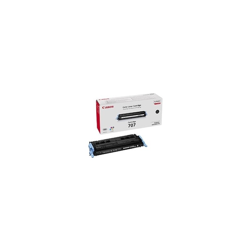 Toner Original Canon Black, CRG-707B, pentru LBP 5000|LBP 5100, 2.5K, (timbru verde 1.2 lei) , "CR9424A004AA"