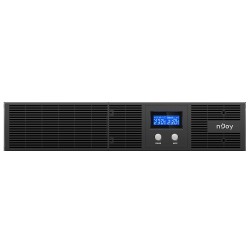 UPS NJOY, "Argus 2200", Line Int. cu sinusoida pura cu management, rack, 2200VA/1320W, AVR, IEC x 4, 2 x baterie 12V/9Ah, displa